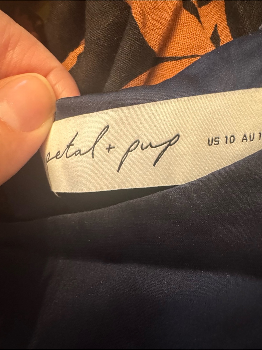 PETAL & PUP Seychelle Ruffle Dress - missing waist sash - Picture 6 of 6